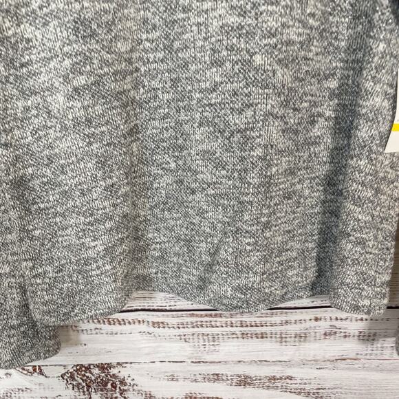 NEW Two By Vince Camuto Gray Metallic Drop Sleeve Sweater, Medium, MSRP $79 - Picture 5 of 13